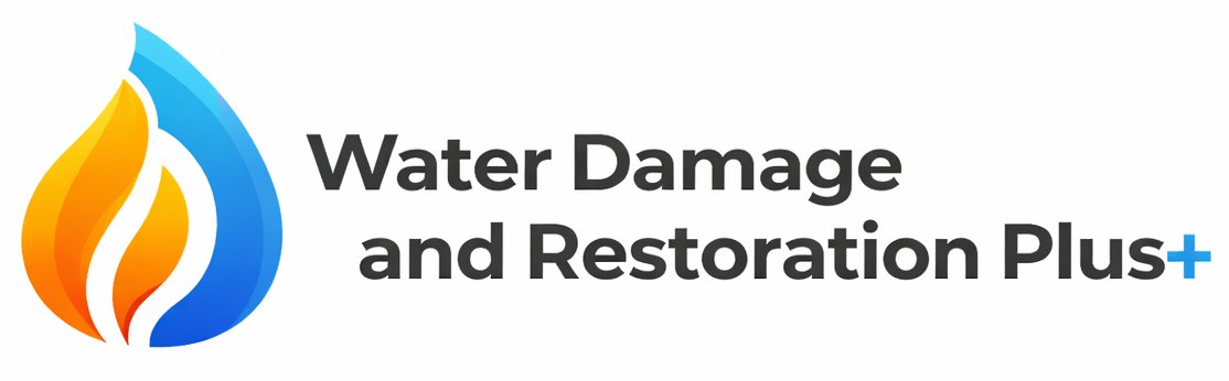 Water Damage and Restoration Plus+ Logo